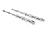 Motorshop 39mm Fork Tube Assembly with Chrome Sliders - 24-0590