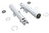 V-Twin 41mm Chrome Fork Slider Set - 24-0594