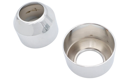 V-Twin 41mm Fork Boot Cover Chrome - 24-0600