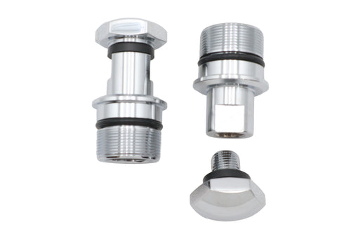 V-Twin Fork Tube Plug Kit Upper and Lower - 24-0625