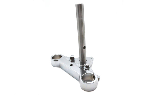 V-Twin Lower Triple Tree Chrome - 24-0665