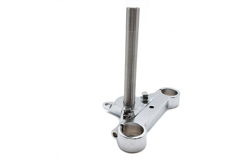 V-Twin Lower Triple Tree Chrome - 24-0665