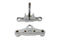 V-Twin Deuce Style Chrome Triple Tree Set - 24-0666