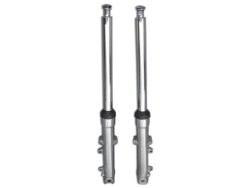V-Twin 41mm Fork Slider Assembly with Polished Sliders - 24-0763