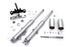 V-Twin 41mm Fork Assembly with Polished Sliders - 24-0765