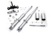 V-Twin 41mm Fork Assembly with Polished Sliders - 24-0765