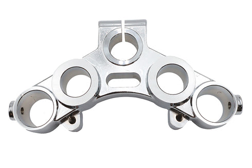 V-Twin Top Triple Tree Chrome - 24-0826