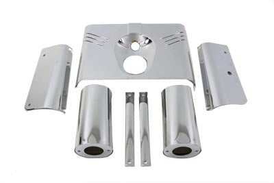 V-Twin Triple Tree Cover Kit Chrome - 24-0838