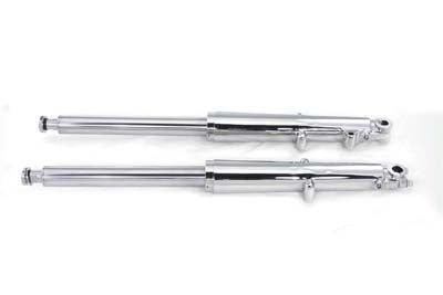 V-Twin 41mm Fork Slider Assembly with Chrome Sliders - 24-0846