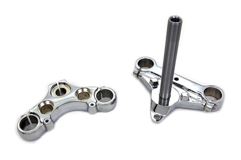 V-Twin Triple Tree Set Chrome - 24-0879