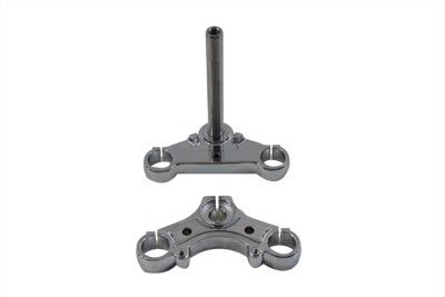 V-Twin Replica Triple Tree Set Chrome - 24-0936