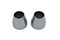 V-Twin Fork Dust Shield Chrome Billet Alloy - 24-0937