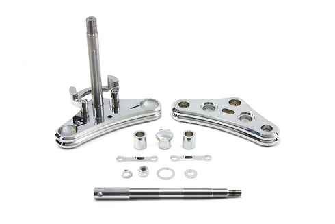 V-Twin 41mm Triple Tree Conversion Kit Chrome - 24-0958