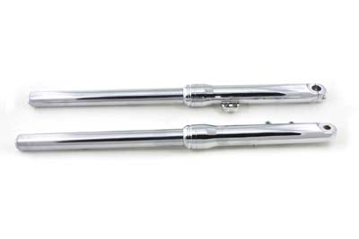 V-Twin 49mm Fork Slider Assembly with Chrome Sliders - 24-0970