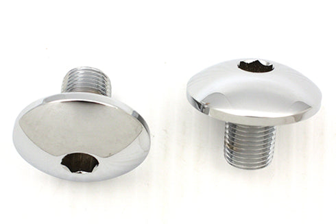 V-Twin Fork Tube Allen Cap Set Domed Style - 24-0981