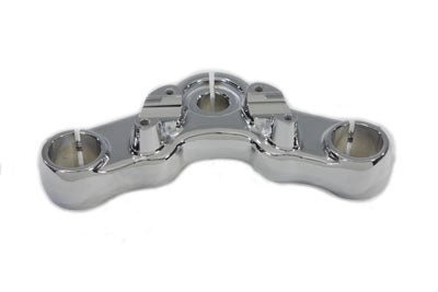 V-Twin Top Triple Tree Chrome - 24-1034