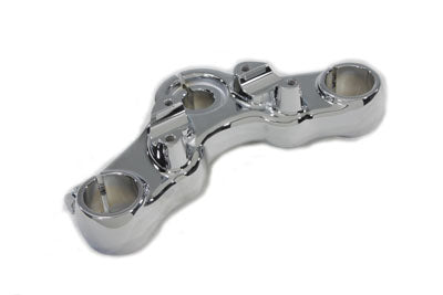 V-Twin Top Triple Tree Chrome - 24-1034