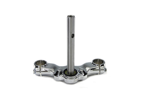 V-Twin Lower Triple Tree Chrome - 24-1035