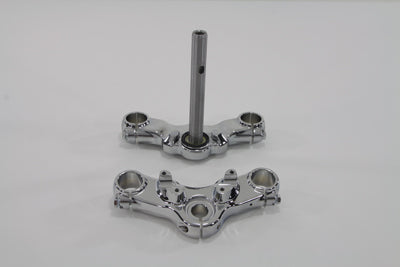 V-Twin Chrome Triple Tree Kit - 24-1037