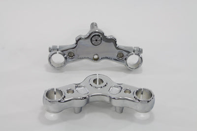 V-Twin Chrome Triple Tree Kit - 24-1037