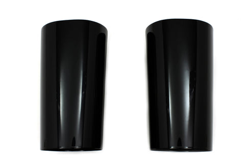 V-Twin Black Fork Slider Cover Set - 24-1048