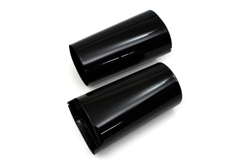 V-Twin Black Fork Slider Cover Set - 24-1048