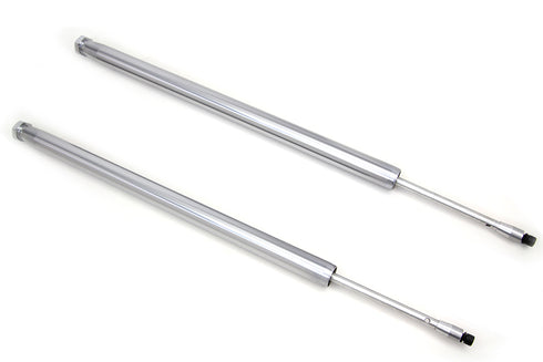 Motorshop Chrome 35mm Fork Tube Assembly 23-1/2 inch Total Length - 24-1073