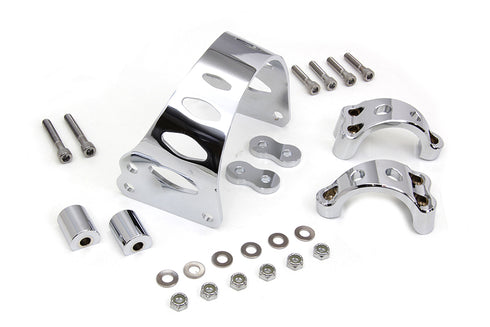 V-Twin 49mm Chrome Tomahawk Front Fork Brace - 24-1075