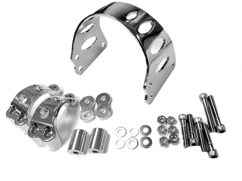 V-Twin 49mm Chrome Tomahawk Front Fork Brace - 24-1075