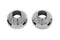 V-Twin Fork Neck Cup Set Chrome - 24-1098