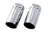 V-Twin Chrome Milled Fork Slider Cover Set - 24-1166