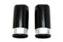 V-Twin Black Fork Slider Cover Set Tapered Style - 24-1170