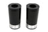 V-Twin Black Fork Slider Cover Set Tapered Style - 24-1170