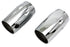 V-Twin Chrome Fork Slider Cover Set - 24-1182