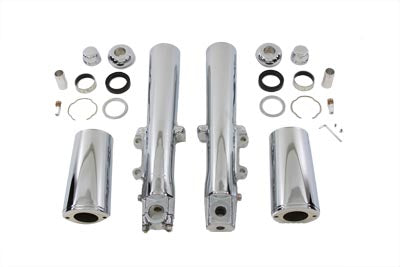 V-Twin Chrome Fork Dress Up Kit - 24-1245