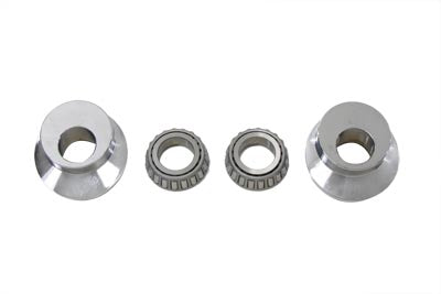 V-Twin 7 Raked Fork Neck Cup Chrome - 24-1268