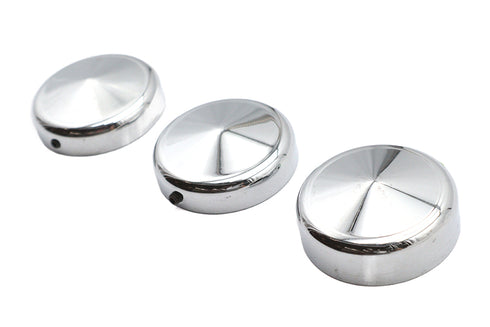 V-Twin 39mm Fork Cap Set Pointed Style - 24-1296