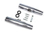 V-Twin Chrome 39mm Fork Shrouds - 24-1317