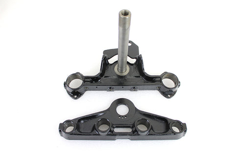 V-Twin Black Triple Tree Set - 24-1323