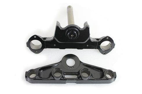 V-Twin Black Triple Tree Set - 24-1329