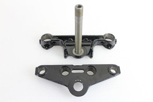 V-Twin Black Triple Tree Set - 24-1329