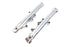 V-Twin 39mm Dual Disc Lower Leg Set Polished - 24-1330