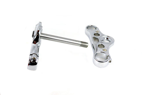 V-Twin FXD 49mm Triple Tree Set Chrome - 24-1332