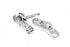 V-Twin FXD 49mm Triple Tree Set Chrome - 24-1332