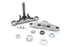 Motorshop Replica Forged Steel Triple Tree Set Chrome - 24-1335