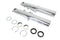 V-Twin Chrome Lower Fork Slider Set - 24-1340