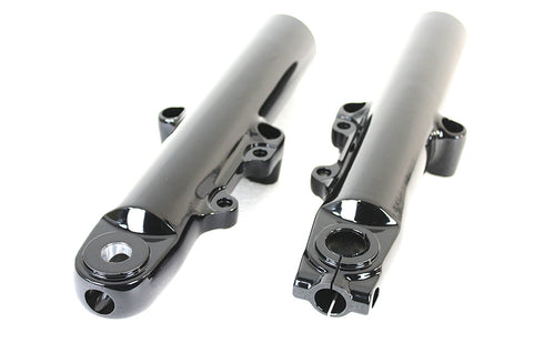 V-Twin Black 49mm Lower Fork Slider Set - 24-1368