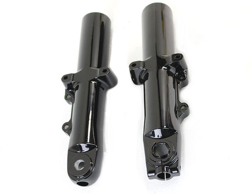 V-Twin Black 49mm Lower Fork Slider Set - 24-1368