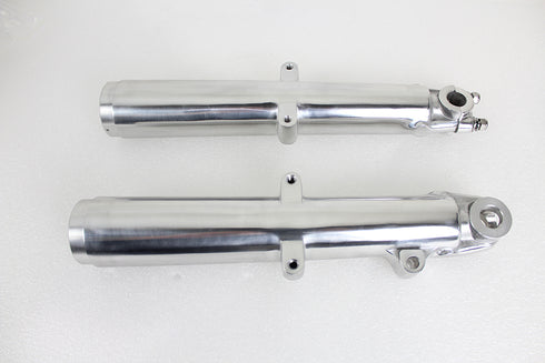V-Twin 41mm Glide Fork Slider Set Polished - 24-1387