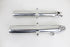 V-Twin 41mm Glide Fork Slider Set Polished - 24-1387